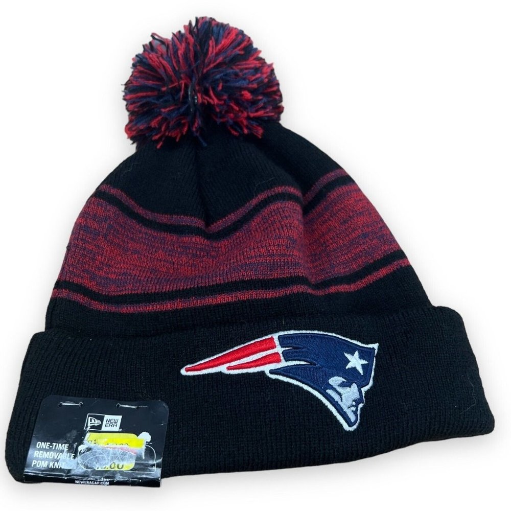 Patriots New Era Hat Adult One size fits most Chilled Knit Tailgating winter
